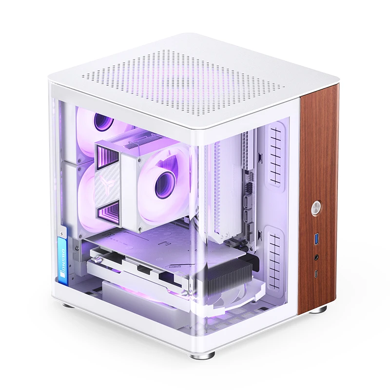JONSBO TK-0 White PC Case Support for Mini-itx/micro-atx
