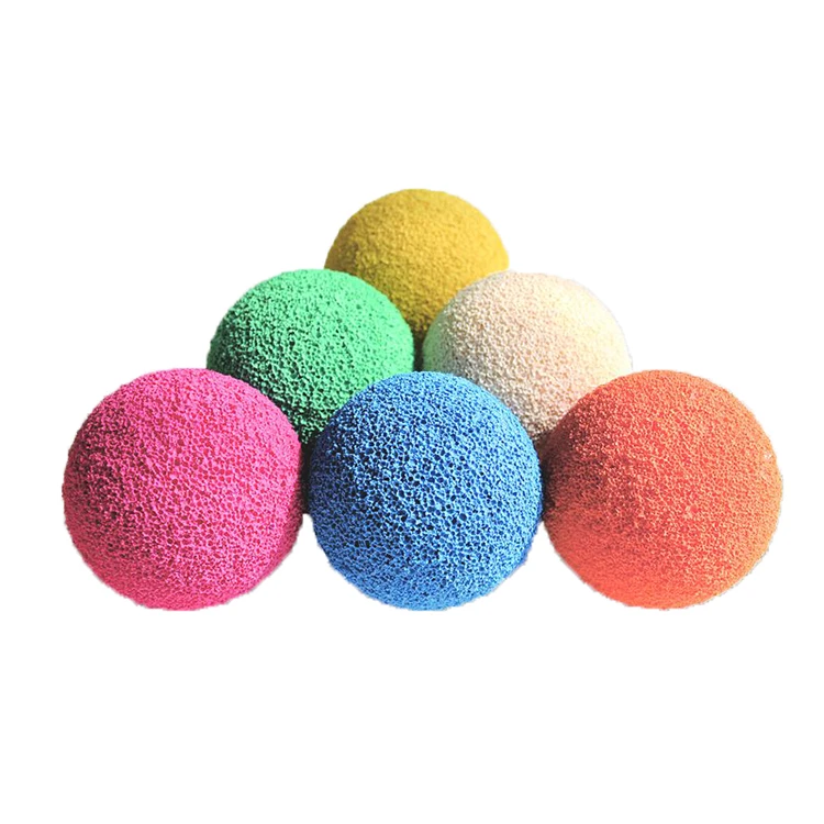 4 Inch Soft Medium Hard Type Sponge Rubber Balls for Concrete Pump Pipe Cleaning