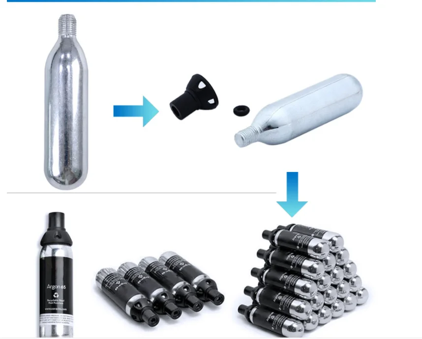 Pure Coravin Argon Gas Capsule 6.5g Cylinder Capsules Portable Gas