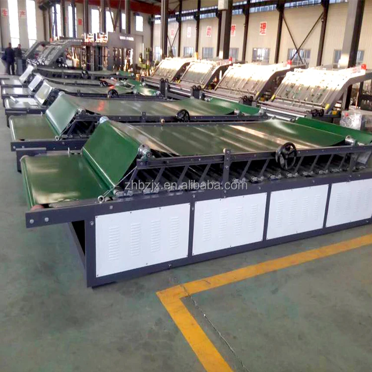 ZHENHUA Boxes Single Face Corrugated Paperboard Laminator Flute Laminating Machine Semi Automatic