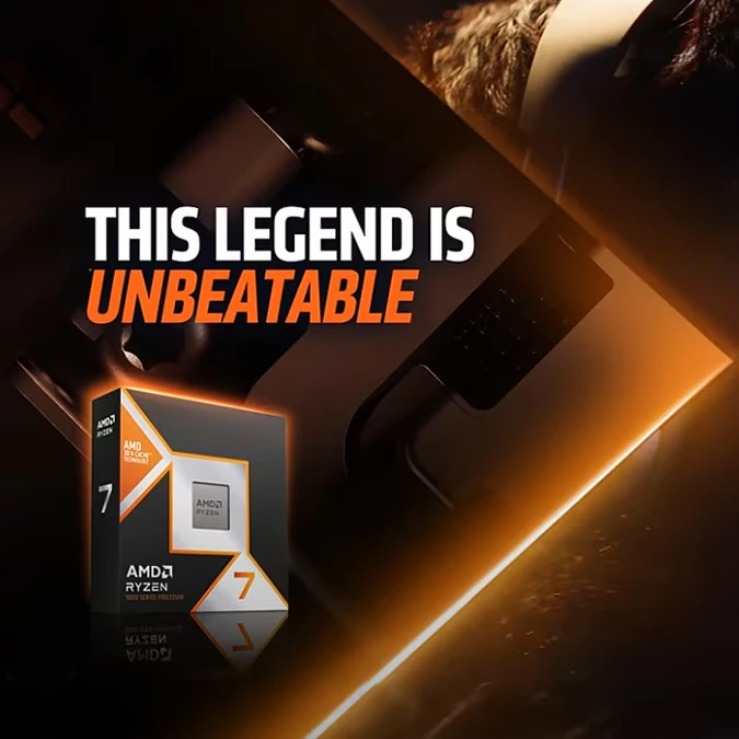 The AMD Ryzen 7 9800X 3D 8-core, 16-thread desktop processor boasts a 4.7 GHz Socket AM5 architecture, 96MB of L3 cache, and improved thermal performance.