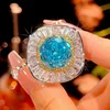 open size Navy blue ring