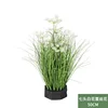 50 cm, diseño floral de encaje blanco de 7 cabezas con base de espuma floral.