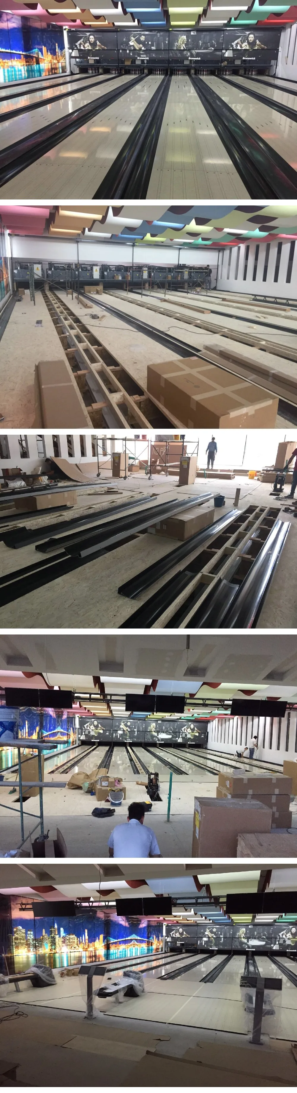 Quality Brunswick Gs98/gsx Bowling Lane Alley Equipment Manufacturer