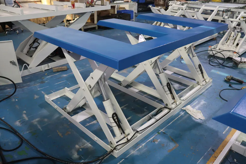 Industrial Lift Tables Hydraulic Small Lift Table For Efficient Woodworking Production Lines