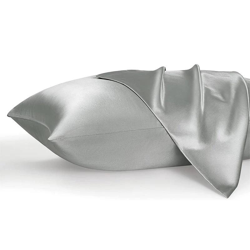 Custom 22 Momme 6A Grade 100% Mulberry Silk Pillowcase Silk Pillow Case Gift Set