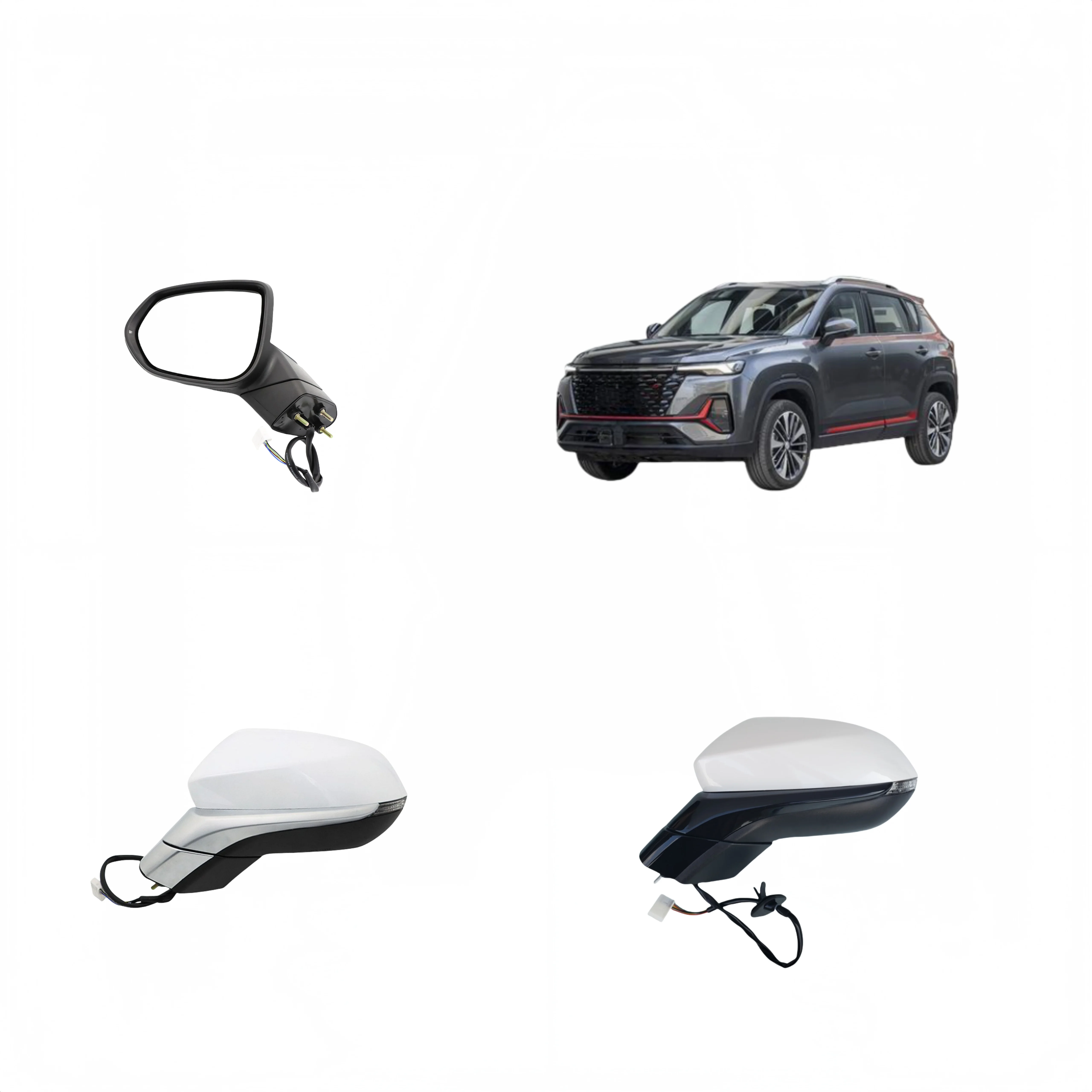 Cheap price side mirror set car rearview mirror side mirror for changan cs35