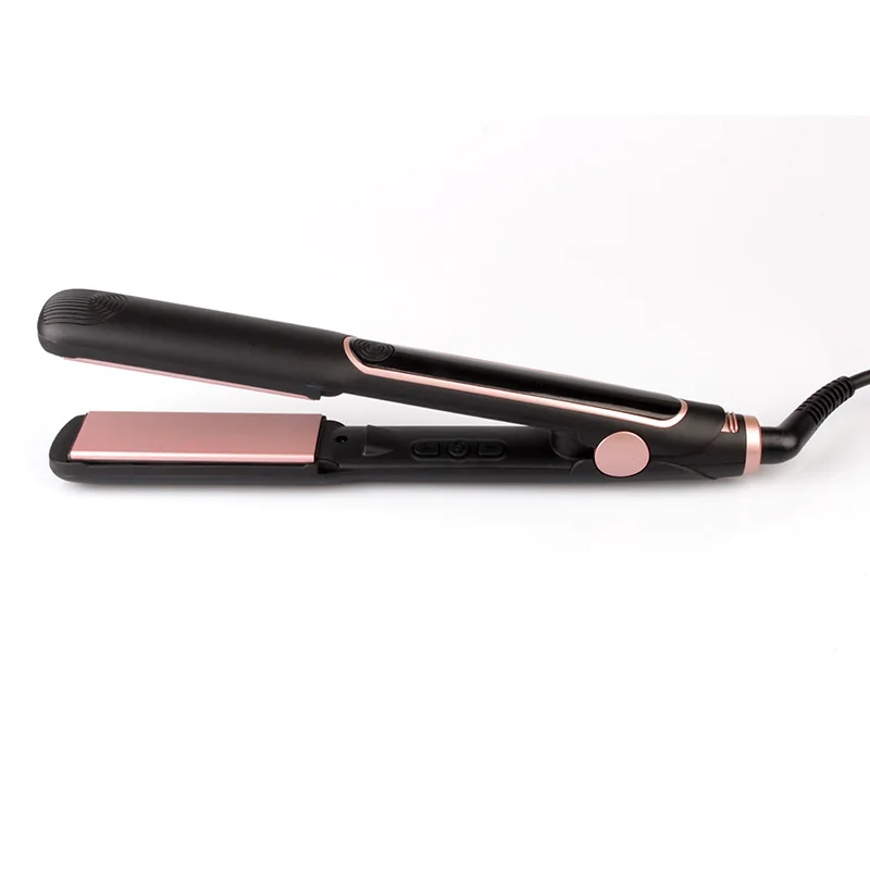 Japan Design Nano-Ceramic Wider Plates Flat Iron Hair Straightener
