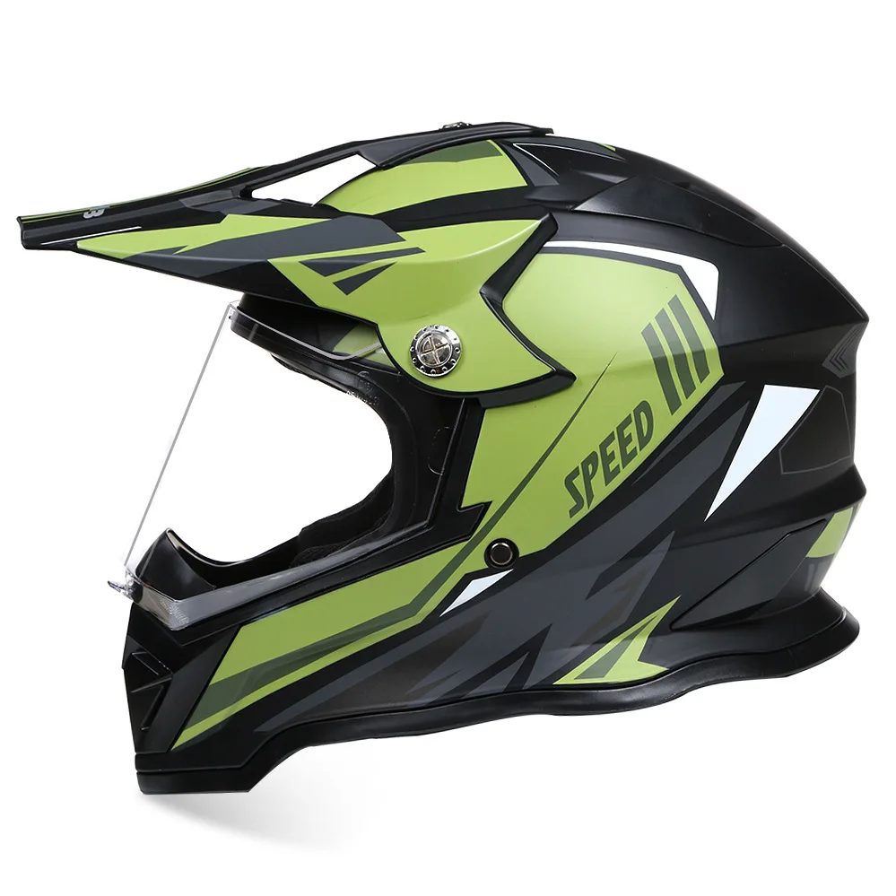 BLD DOT Customs Fast Motocross Safety Helmets ABS Motorcycle Man Downhill off Road Racing Helmets Moto Full Face Cross Helmet