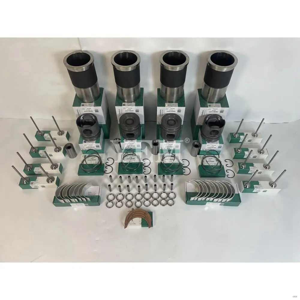 R916 Repair Kit With Engine Valve Bearings Set Piston Rings Liner for Liebherr