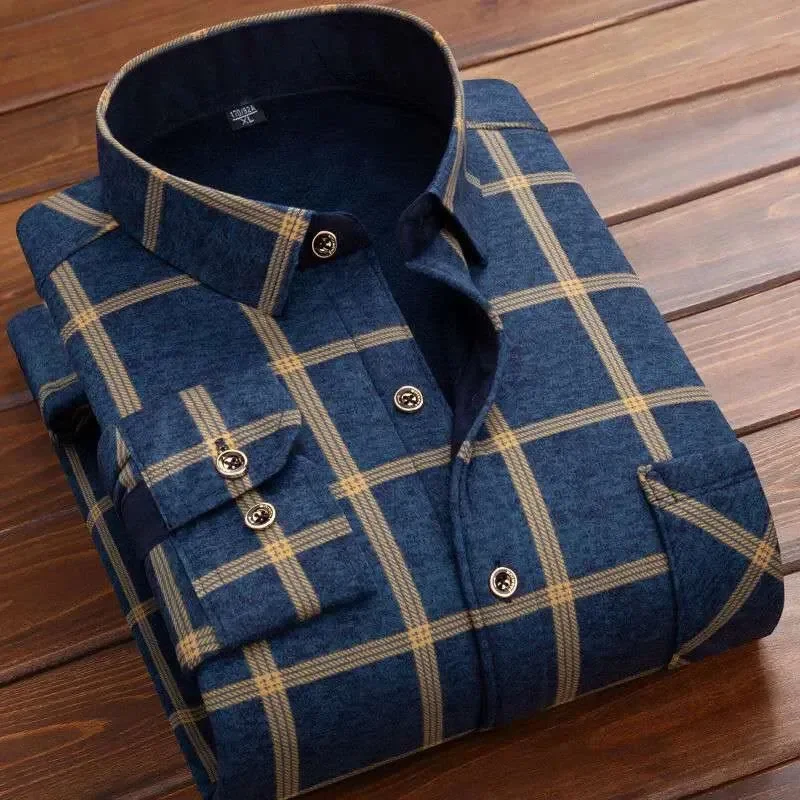 Factory High Quality Polyester Button Up Shirt For Men Fashion Mens ...