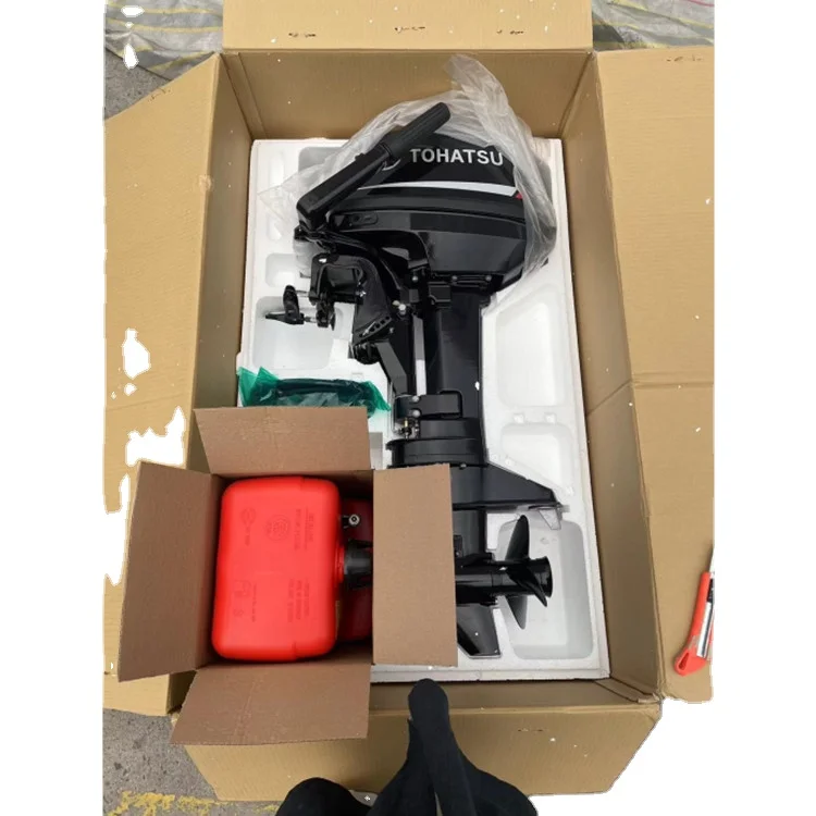 Tohatsu 4ストローク9.8 hp Tohatsu船外ボートモーターMFS9.8船外 