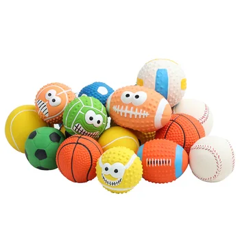 Hot Selling High quality cat and dog toys balls rubber dog toy interactive dog toy