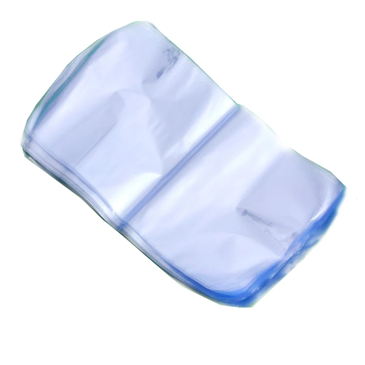 100 Pieces POF Plastic Shrink Film Bag Transparent Heat Seal Wrap Bag For Shoes Box