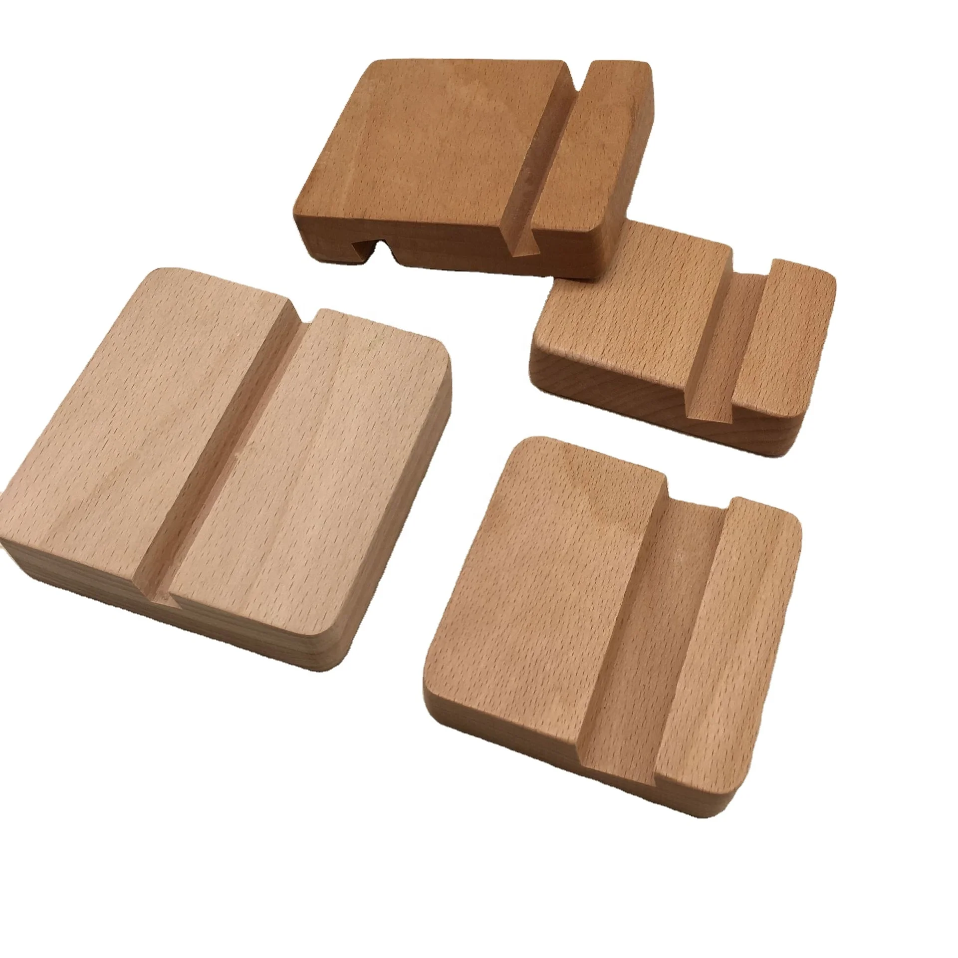 Wooden Card Base Desk Business Card Display Stand Wooden Card Holder Wood Product