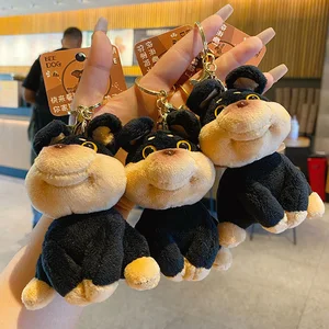 Weird Plush Bee Dog Keychain for Ladies - Cute, Creative and Exquisite Female Doll Keychain and Pendant Accessory