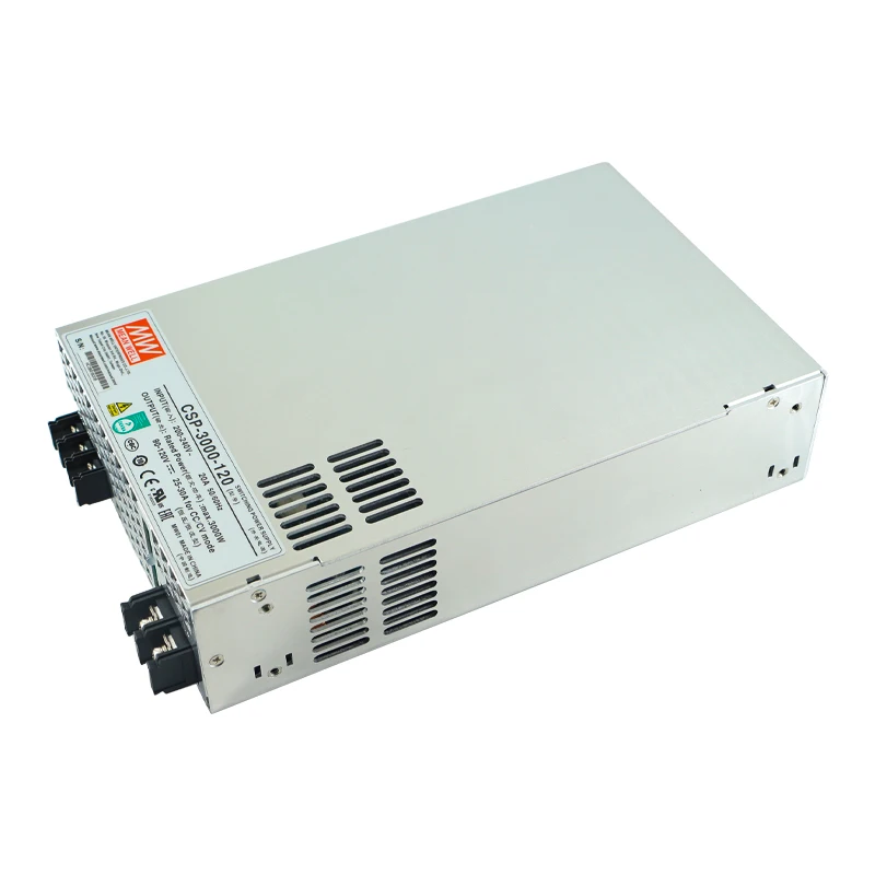 MEAN WELL CSP 3000W 250V 12A の切換えの電源、CSP-3000-250 AC/DC の単一の出力電源の運 Meanwell CSP-3000-400 3000W 400V High Voltage Pfc Dc Power Supply 