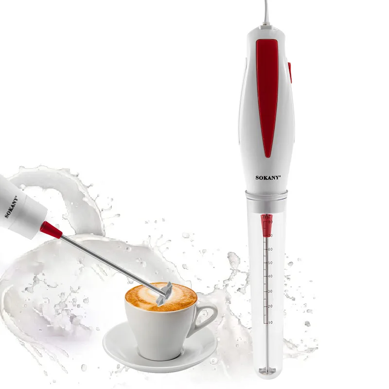 Handheld Electric Milk Frother Battery Powered Portable Blender