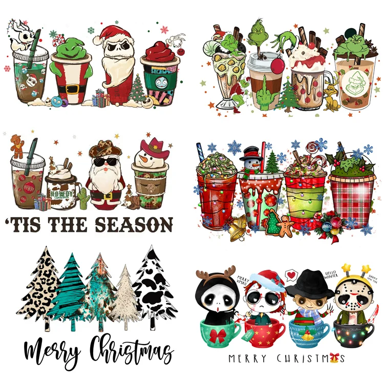 Custom Dft Iron On Heat Transfer Sticker Vinyl Iron On Decal Patches