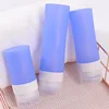 Royal Blue Silicone Refillable Bottle