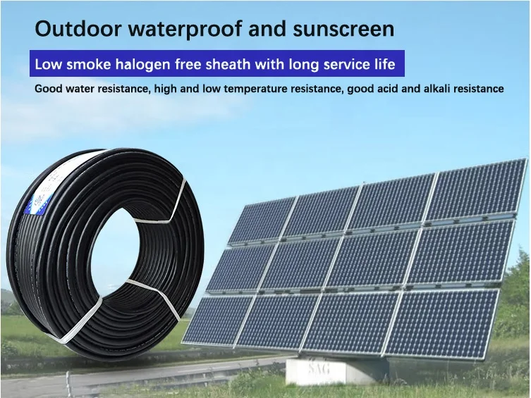 PV Cable 6 Sq mm Solar Panel DC Original Photovoltaic Solar Cable Wire ...