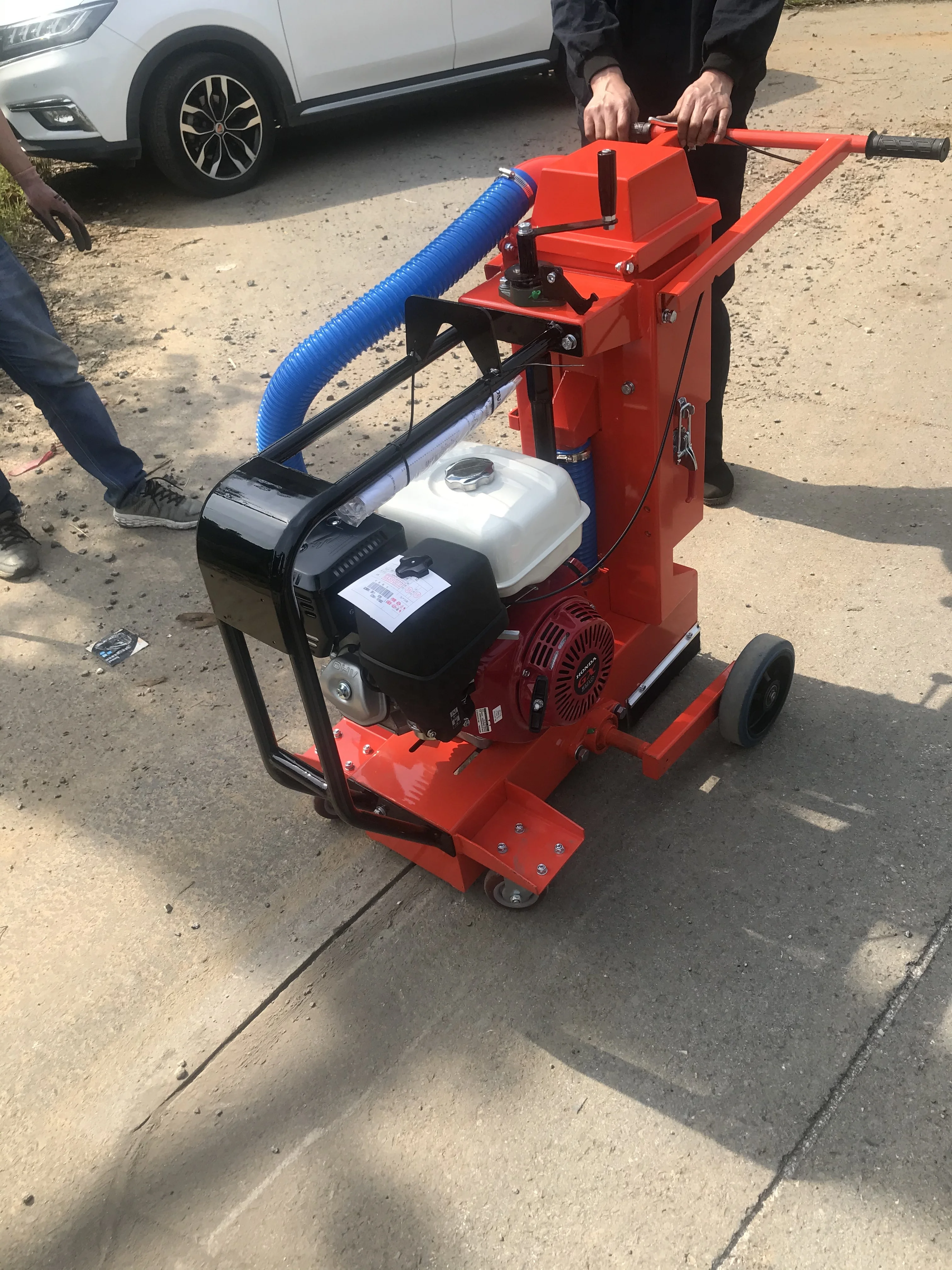 Asphalt Road Crack Cutter With Dust Clean Road Router