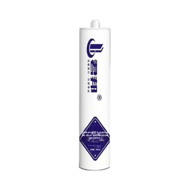 Junbang 951 Special White Neutral Silicone Sealant Quick-Drying Waterproof Mildew-Proof Glass Glue for Ceiling Doors Windows