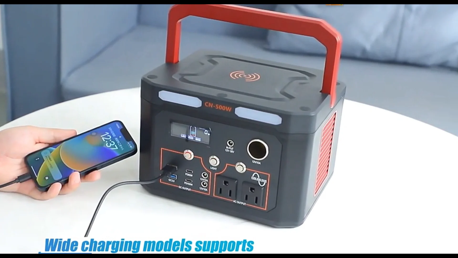 Wtl Solar Generators 300w 500w 1000w 1500w 2000w 3000w 5000w 10000w Ups Outdoor Battery Portable