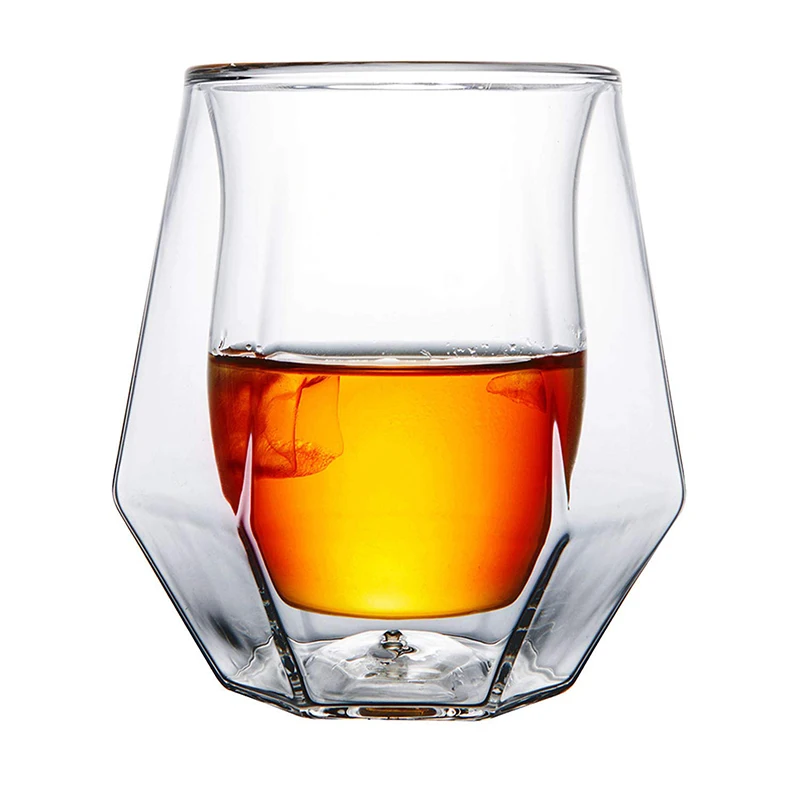 Whiskey Glasses With Luxury Box 10 Oz Rocks Barware For Liquor And