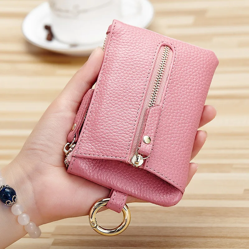 2022 Practical New Leather Key Bag 