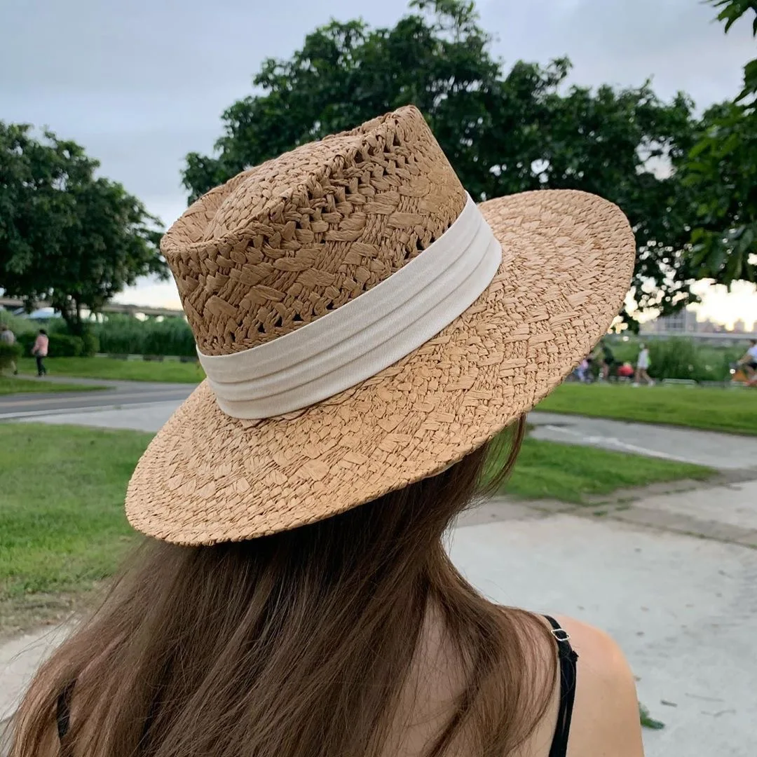 Wholesale Lady Papyrus Sun Hat Summer 