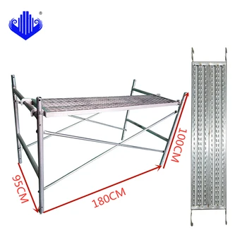 strong scaffolding Used on the workbench building construction materials