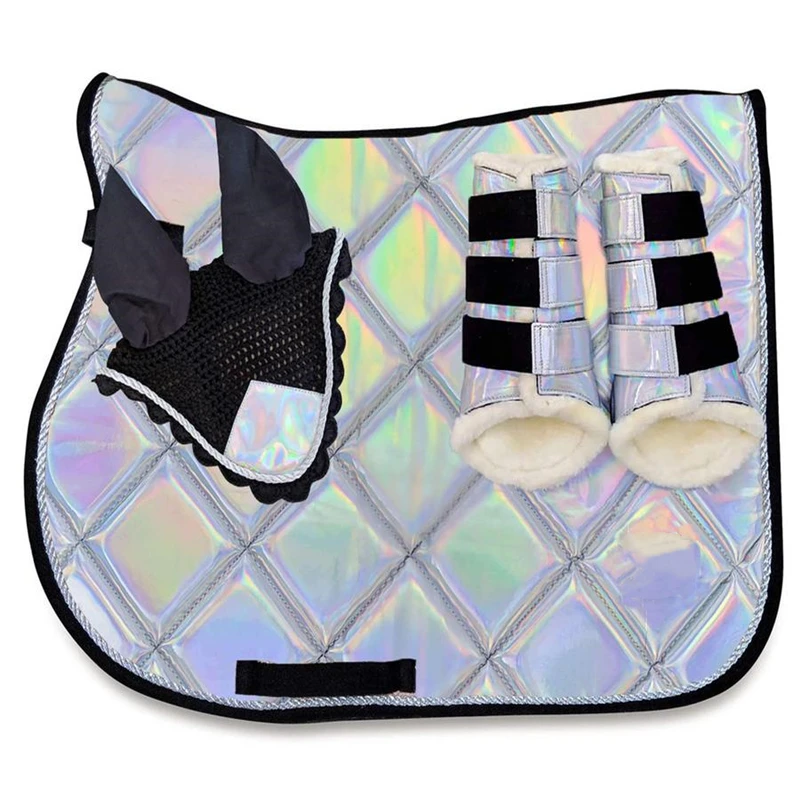Wholesale Stylish Equestrian Sets Riding Pad Sets Custom Horse Saddle
