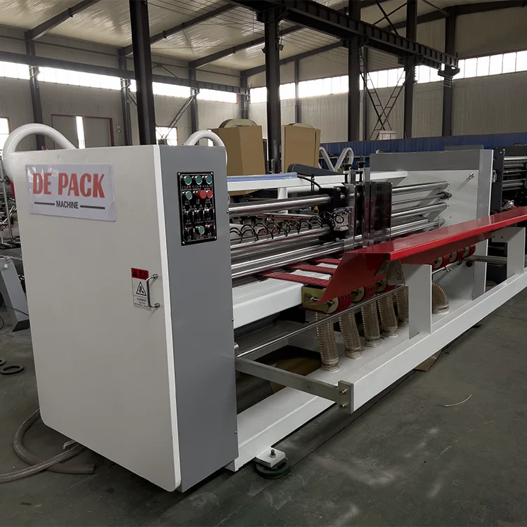 4 and 6 Points Folder Gluer 1200 PCS Group Type 4 6 Corners Corrugated Carton Lock Bottom Automatic Folding Gluing Machine