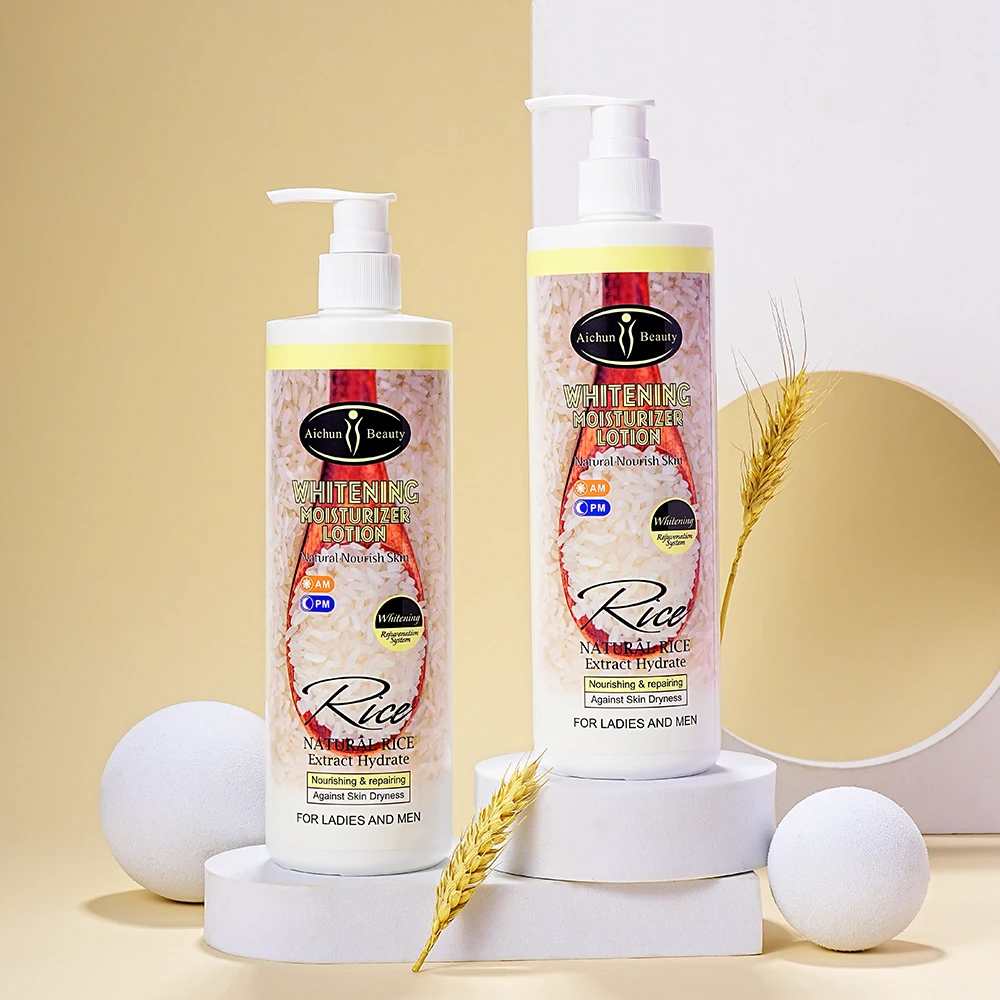 Alibaba.com: Aichun AC3213 Rice Whitening Moisturizer Lotion, 480g