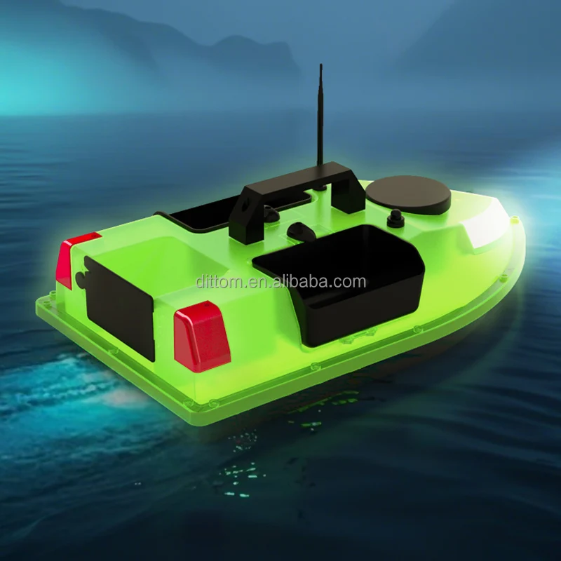 TMISHION bateau de leurre de détecteur de poisson RC 500 m télécommande sans fil leurre de pêche