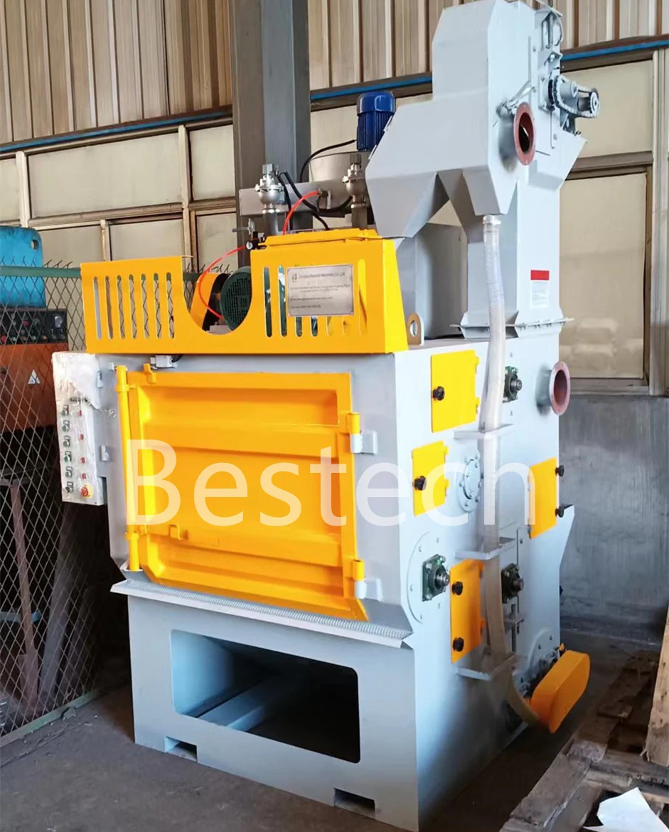 Q326 Apron belt shot blasting machine, Shot peening machine