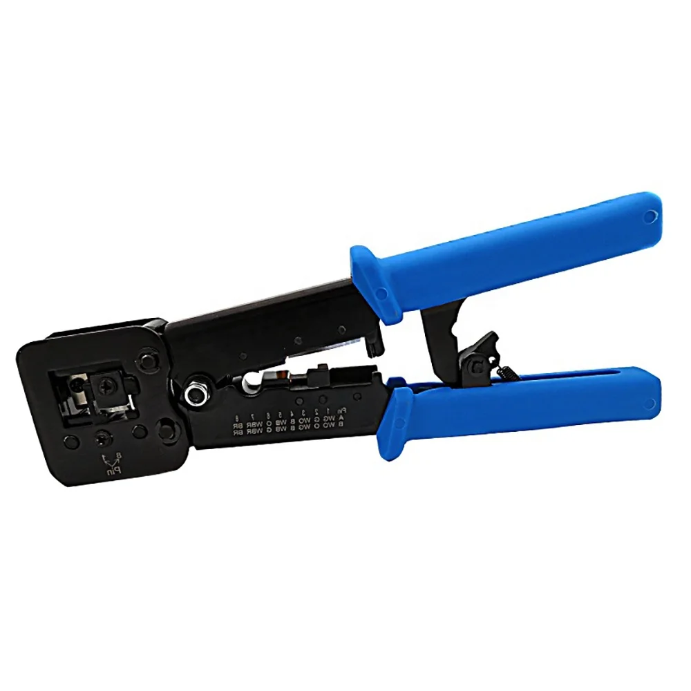 Network Cable Crimping Tool Rj45 & Rj11 Rj12 Multiple Use Plier Cable ...