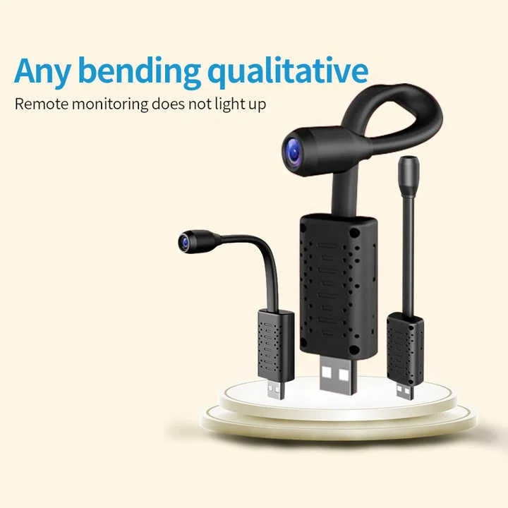 U21 Intelligent Monitoring V380 Camara IP Usb Small Camera Wifi Usb Mini Camera P2P Cloud Storage Home Indoor Mini Camera