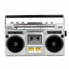 Silver-Metal speaker cover