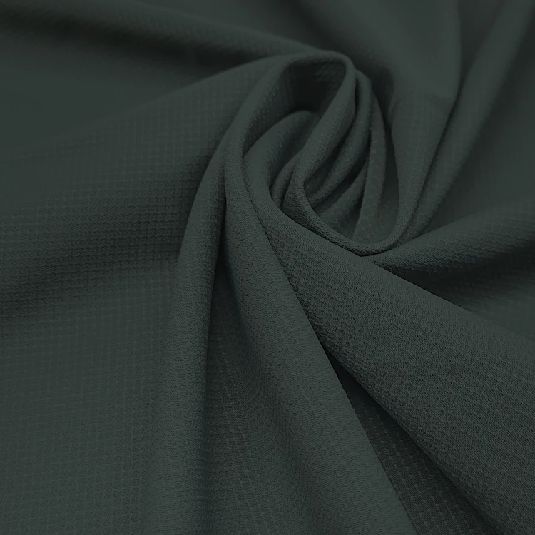 Breathable Activewear Material Vietnam Pique Fabrics, Plain Dyed Nylon Pique Fabric for Polo T Shirt/ factory