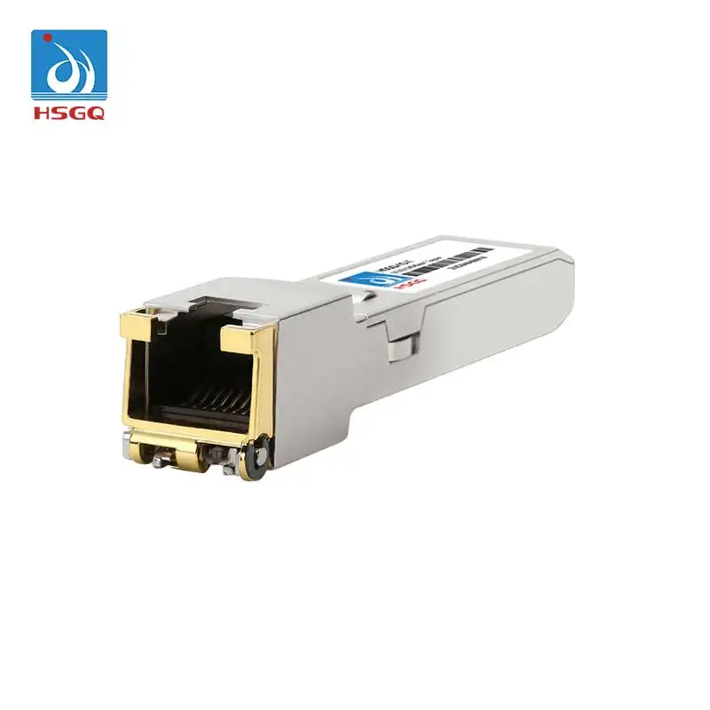 HSGQ Fiber Optical Transceiver Module 10/100/1000Base-T Copper Sfp Module for Cisco / Mikrotik / Ubiquiti