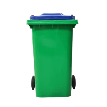 Hot Sale 240L Wheely Bin outside Standing Structure HDPE Waste Bin Cheap Price Plastic Trash Can for Garbage Usage