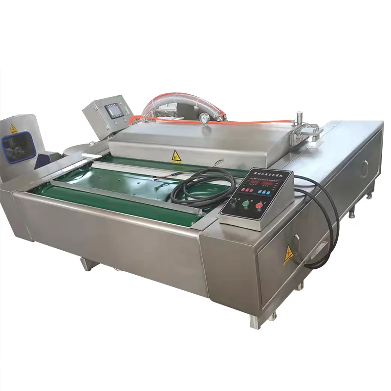 Commercial Pillows Vacuum Sealer Machine Single Chamber Meat Vacuum