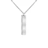 Collana grezza in acciaio