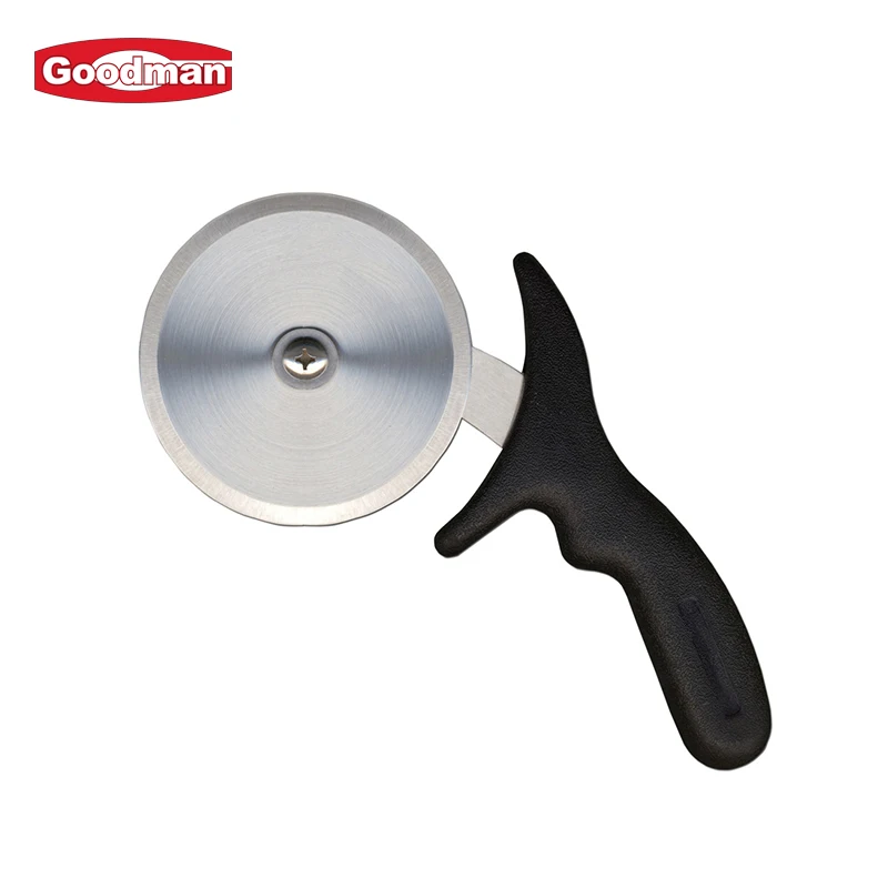 Hot sell baking tools stainless steel pizza roller cutters plastic pizza cutter wheel details