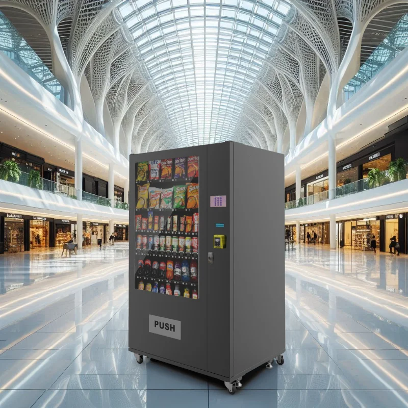 Export Europe Popular Multi Function Vending Machine for Drinks and Snacks Soda Vending Machine