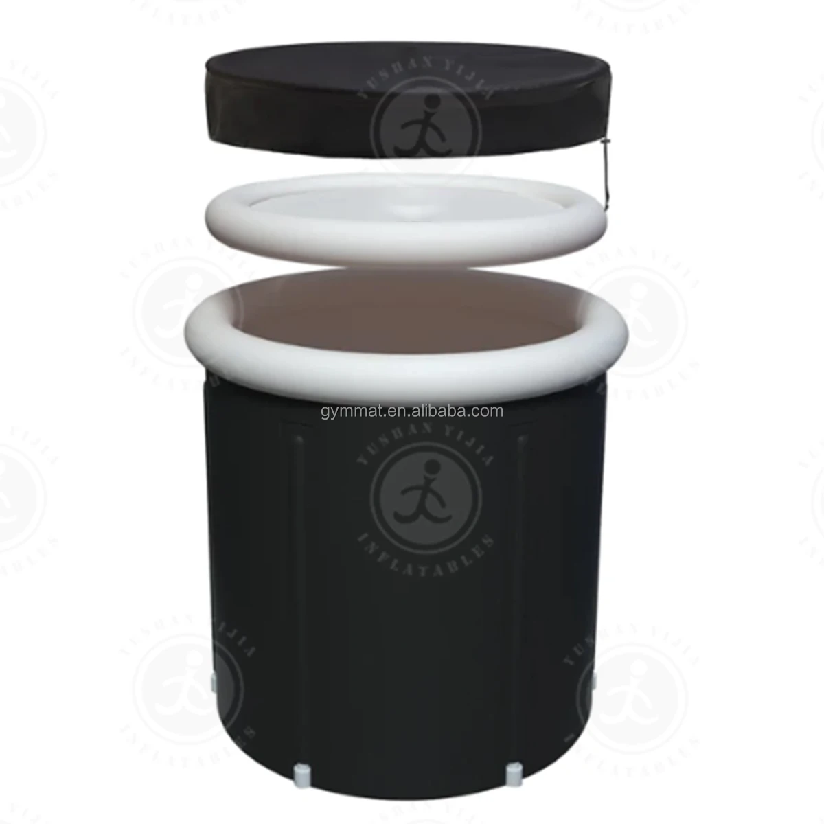 2023 Customized Size Inflatable Ice Bath Polyester Fabric Ice Bath