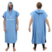 high quality OEM colors logo QUICK-DRY ponchos towel surf Surfing cloak poncho towels