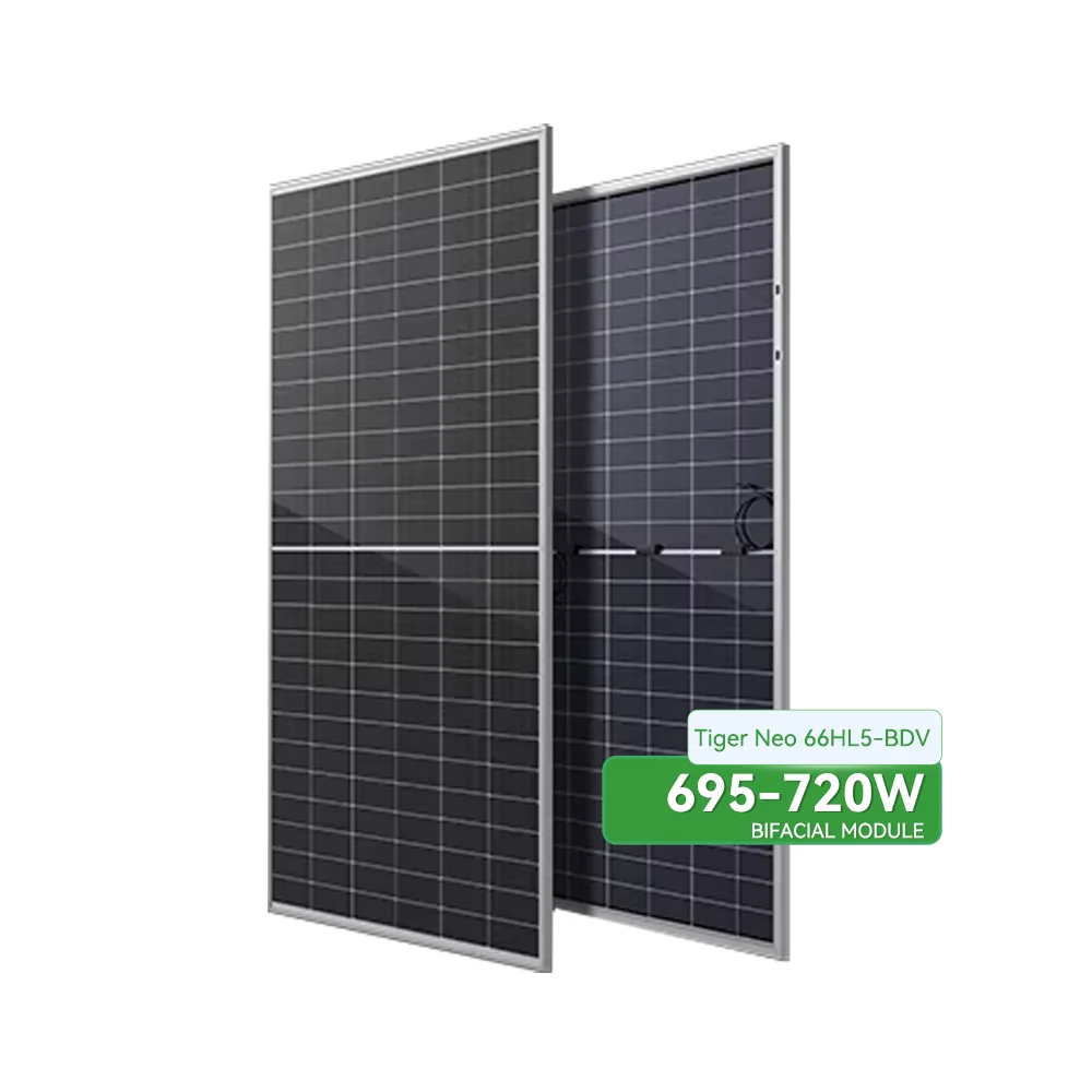 Aiko出品 Jinko N-Type 710W Dual Glass Bifacial High Efficiency Solar Panels